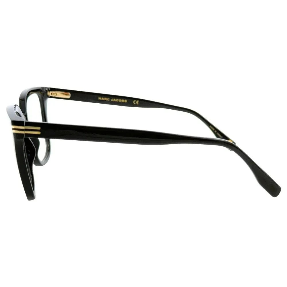 Marc Jacobs MJ 1038 Womens Plastic Eyeglass Frame 807 Black 52-17 Spring Hinges